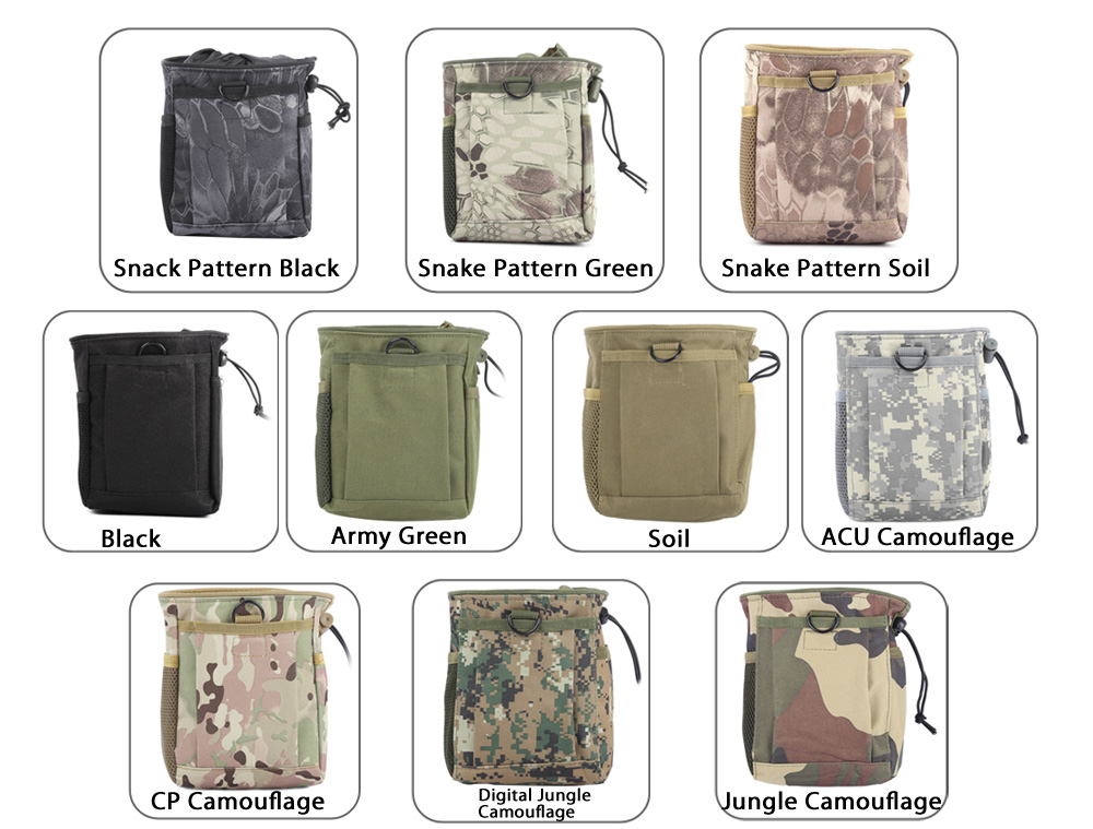 Airsoft Utility Recycle Bag Outdoor Tool Water Resistant Collection Package