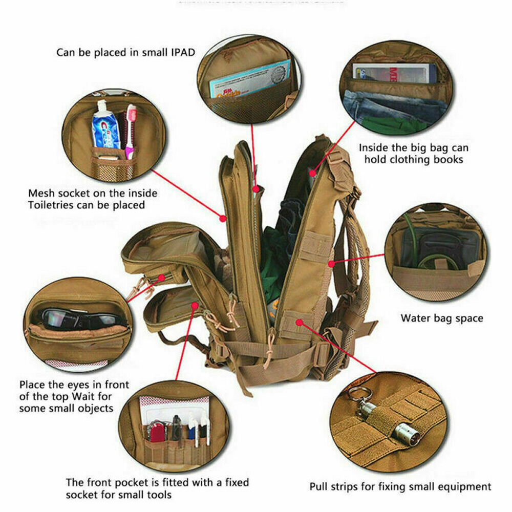 Airsoft Utility Recycle Bag Outdoor Tool Water Resistant Collection Package